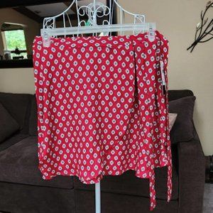 NWT HeartSoul sz large faux wrap skirt